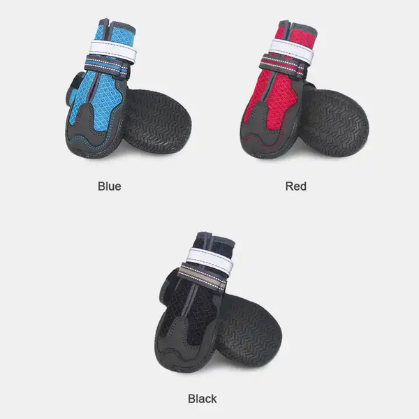 Summer Dog Boots 4pc Dog Shoes