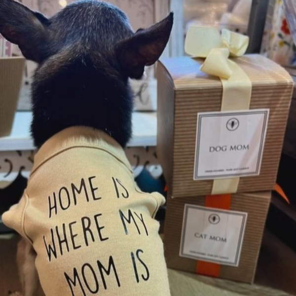 Home Is Where My Mom Is Dog Shirt