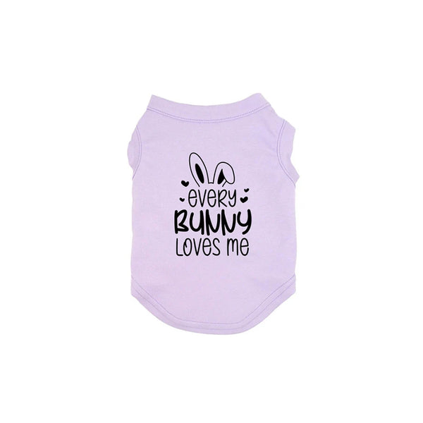 Every Bunny Loves Me Easter Dog Shirt