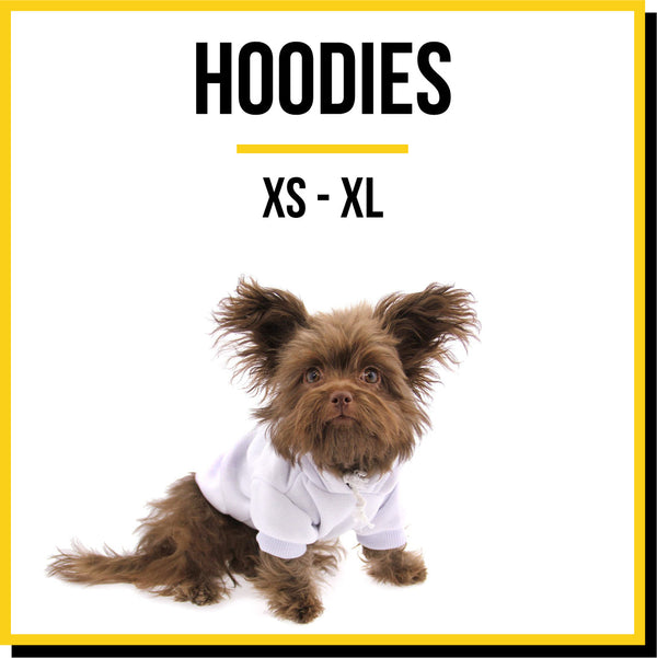 'Blank Dog Hoodies (XS - XL)' - Customized