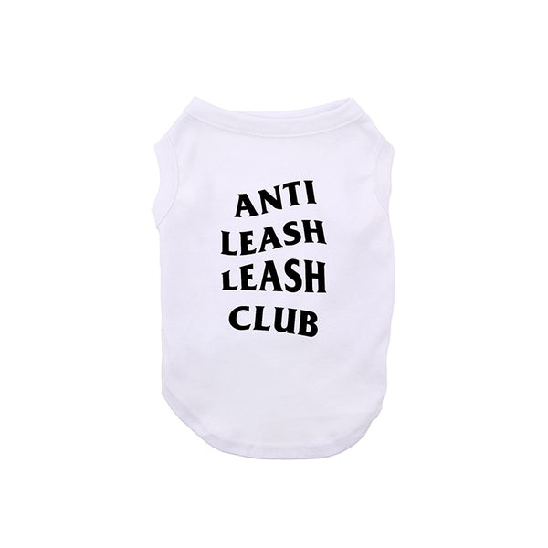 Anti Leash Club Dog Shirt