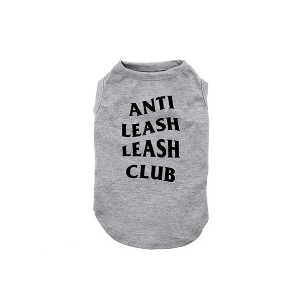 Anti Leash Club Dog Shirt