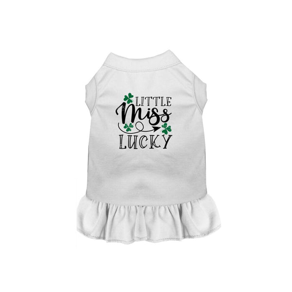 Little Miss Lucky St. Patrick's Day Dog Dress
