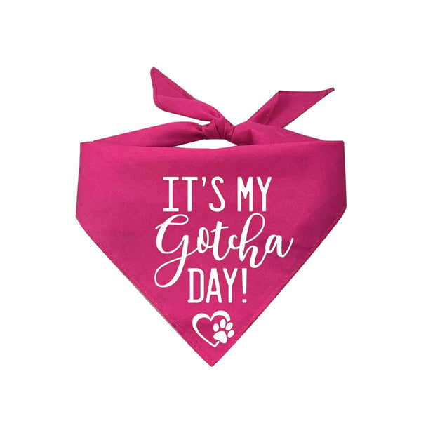 It's My Gotcha Day Dog Bandana