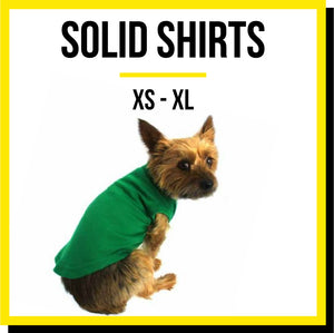 Solid Shirts (XS - XL)