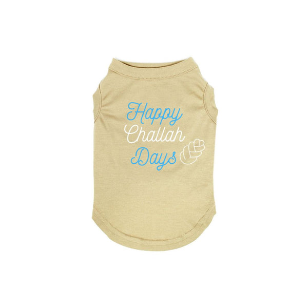 Happy Challah Days Dog Shirt