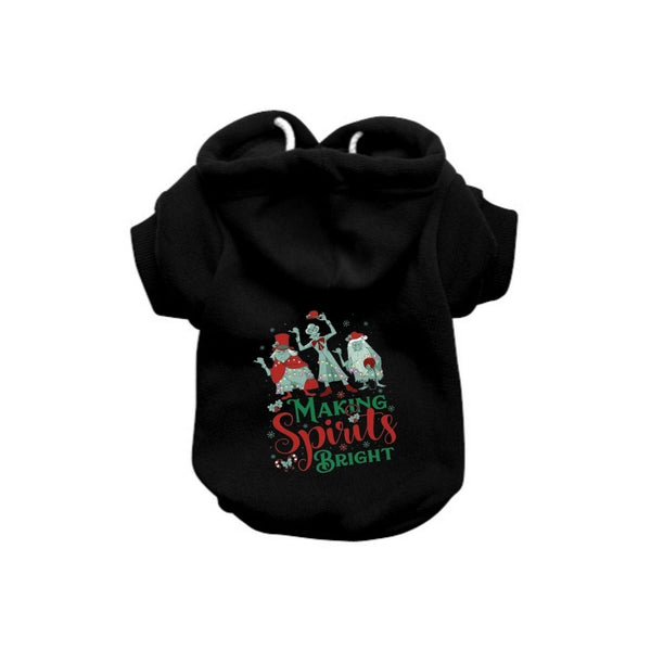 Dog Hoodie Haunted Mansion Making Spirits Bright