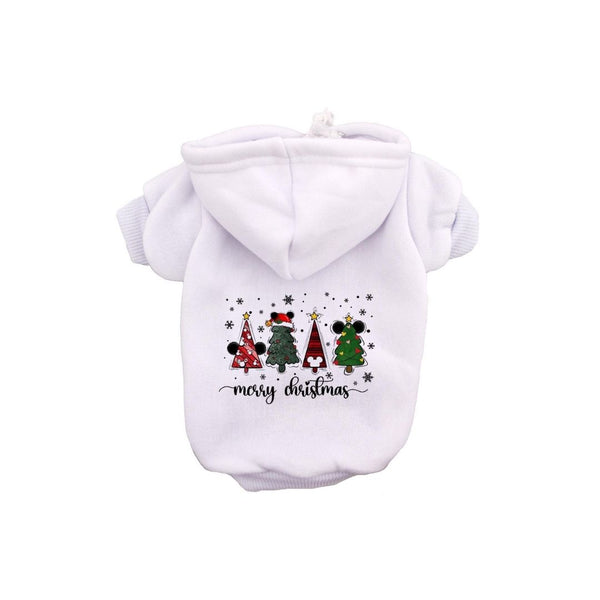 Dog Hoodie Disney Merry Christmas