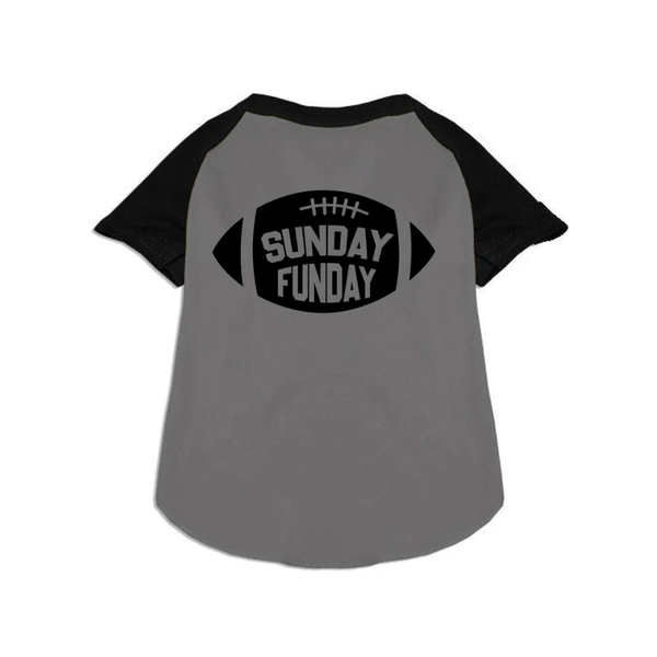 Sunday Funday Dog Baseball Tee