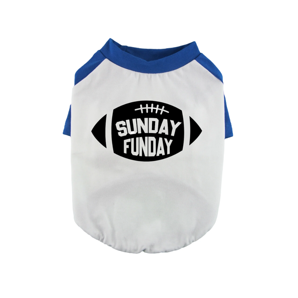 Sunday Funday Dog Baseball Tee