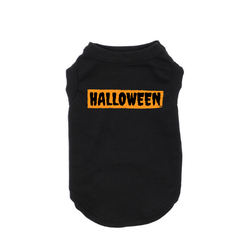 Dog Shirt Holiday Halloween "Halloween"