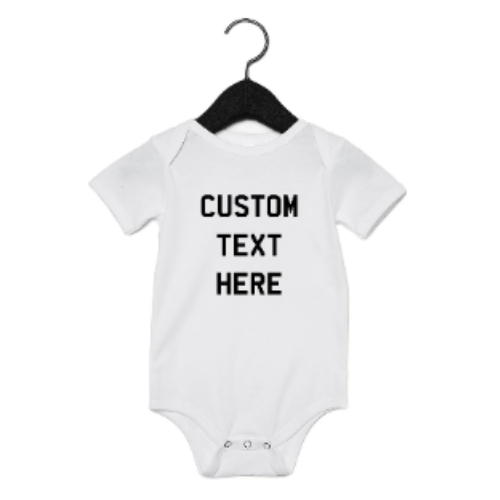 Custom Text Matching Dog Baby Shirts