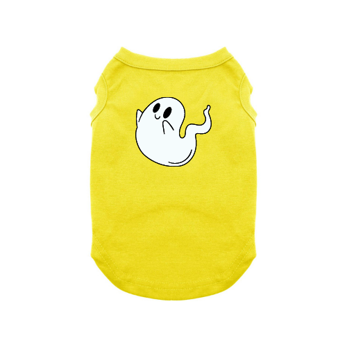 Dog Shirt Holiday Halloween Cute Ghost