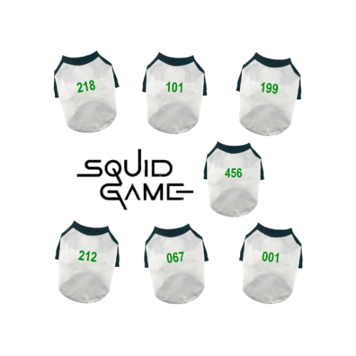 Squid Game Custom Dog Shirt