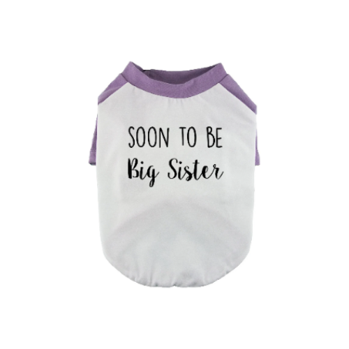 Soon To Be Big Sister Dog Shirt