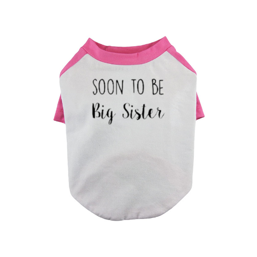 Soon To Be Big Sister Dog Shirt