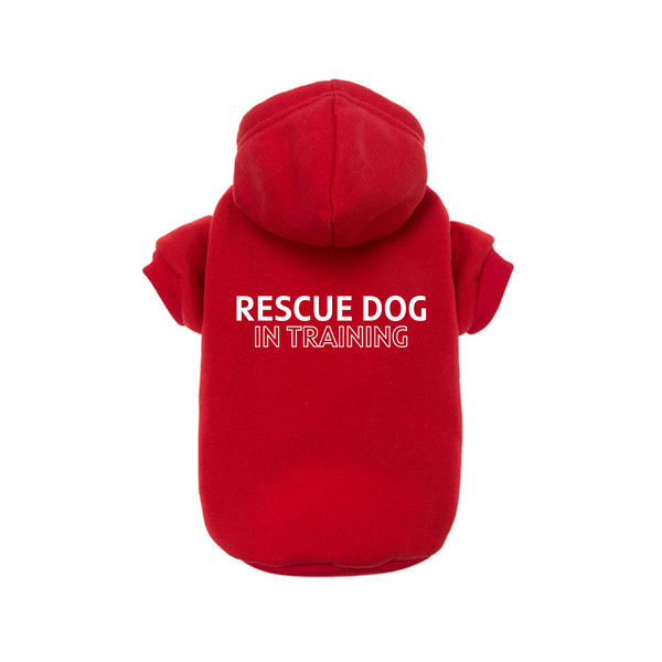 Dog Hoodie Working Dog Rescue Dog in Training