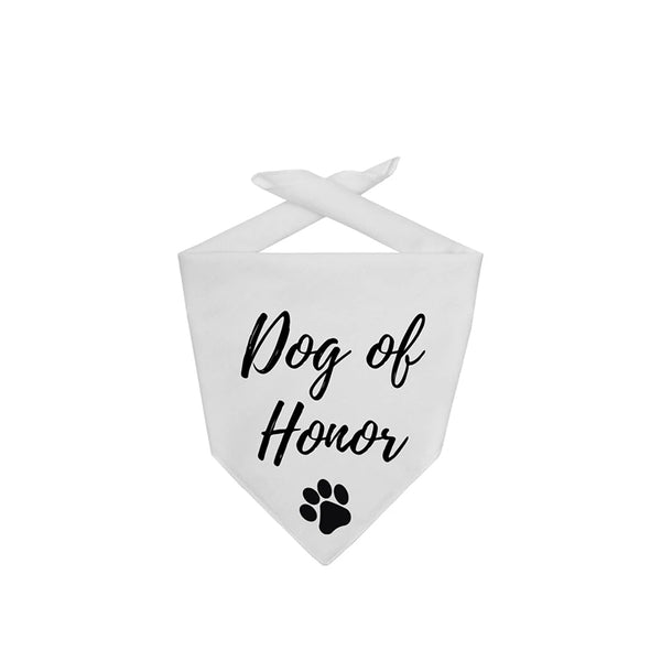 Dog Of Honor Dog Bandana