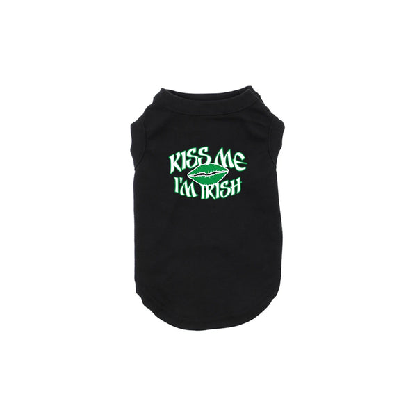 Kiss Me I'm Irish - St. Patrick's Day Dog Shirt