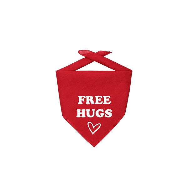 Free Hugs Dog Bandana