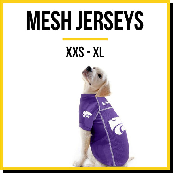 'Blank Mesh Dog Jerseys (XXS - XL)' - Customized