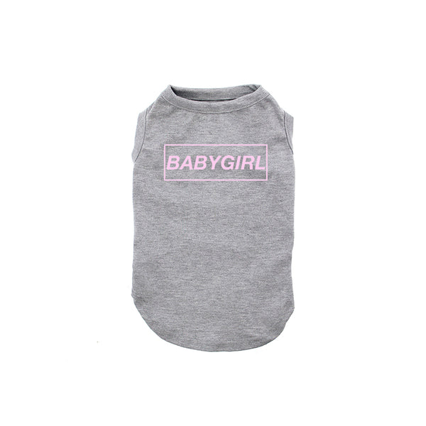 Baby Girl Dog Shirt