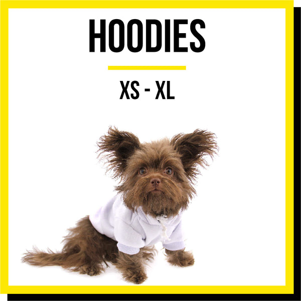 Blank Dog Hoodies (XS - XL)