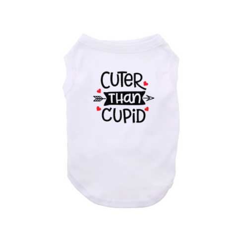 Cuter Than Cupid Valentine Dog Shirt