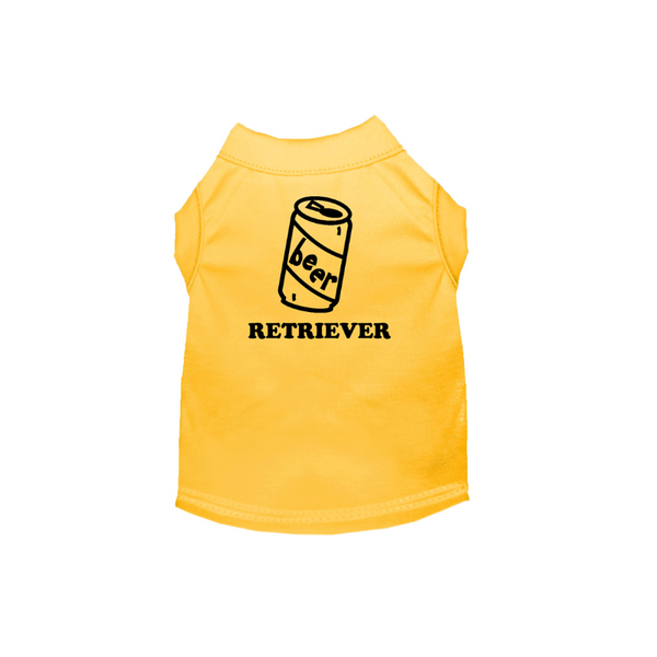 Beer Retriever Dog Shirt