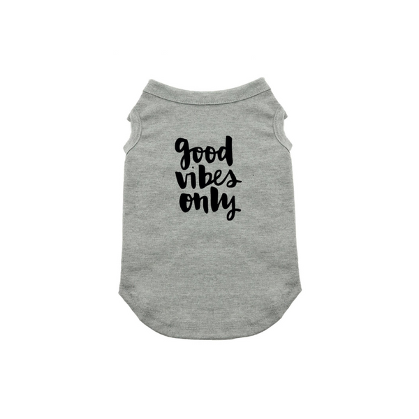 Good Vibes Only Dog Shirt