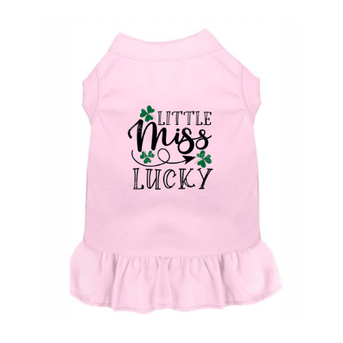 Little Miss Lucky St. Patrick's Day Dog Dress