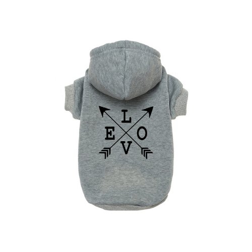 Love Emblem Dog Hoodie