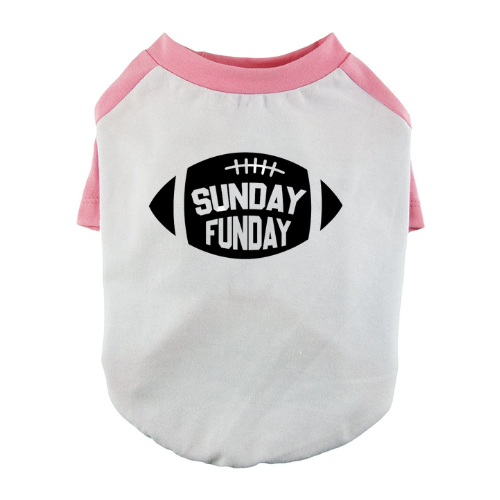 Sunday Funday Dog Baseball Tee