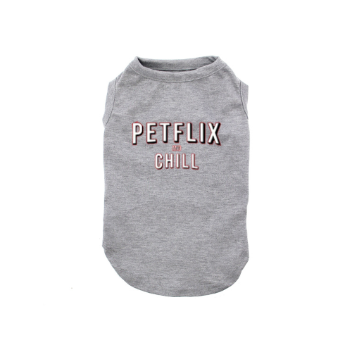 Petflix And Chill Dog Shirt