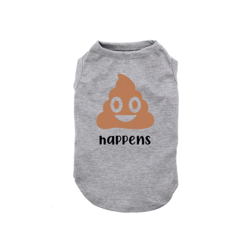 Poop Happens Dog Shirt