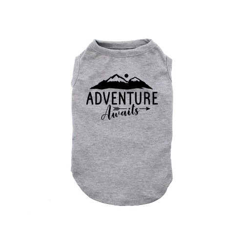 Adventure Awaits Dog Shirt Camping Tee