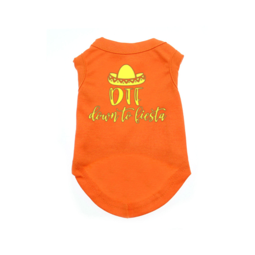 DTF Down to Fiesta Dog Shirt