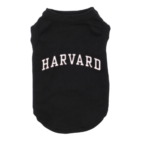 Harvard School Tank College Tee Vintage Shirt