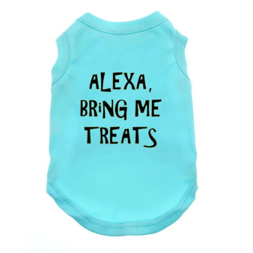 Alexa Bring Me Treats Dog Shirt