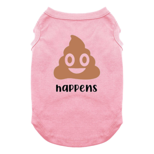 Shit Happens Dog Shirt Parody