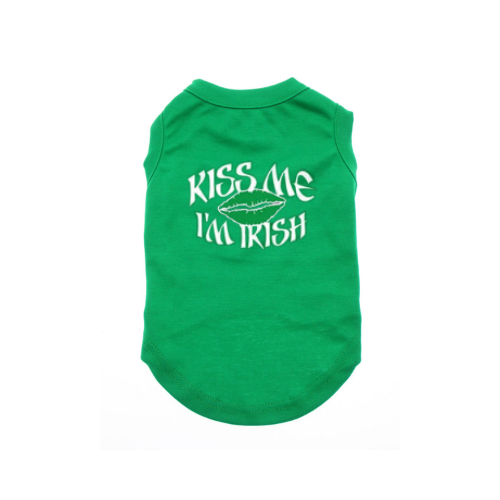 Kiss Me I'm Irish - St. Patrick's Day Dog Shirt