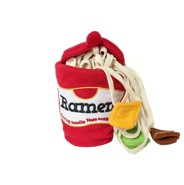 Ramen Dog Snuffle Toy