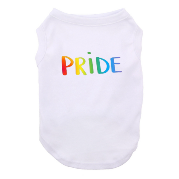 PRIDE Pet Shirt Funny Dog Shirt Cat Shirt