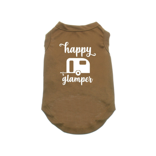 Happy Glamper Dog Shirt Pet Shirt