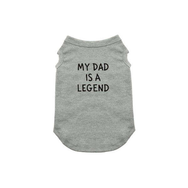 My Dad Is A Legend Dog Shirt