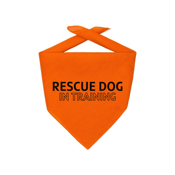 Dog Bandana Working Dog Rescue Dog in Training