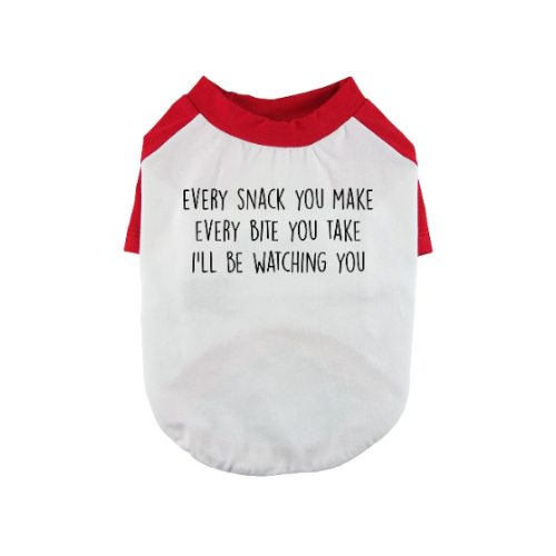 I'll Be Watching You Funny Custom Raglan Sleeve