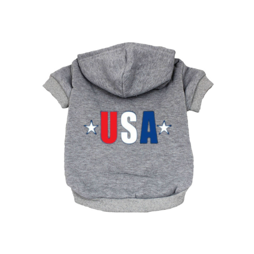 USA Custom Dog Hoodie