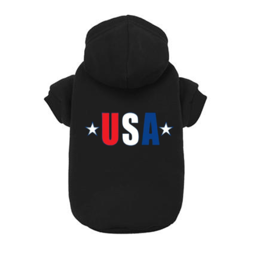 USA Custom Dog Hoodie