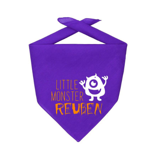 Custom Personalized Halloween Dog Bandana